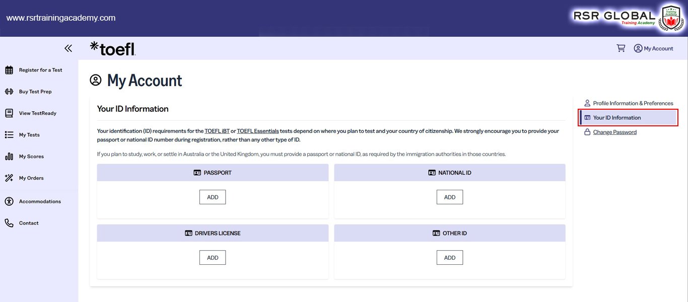 ID & Personal Information