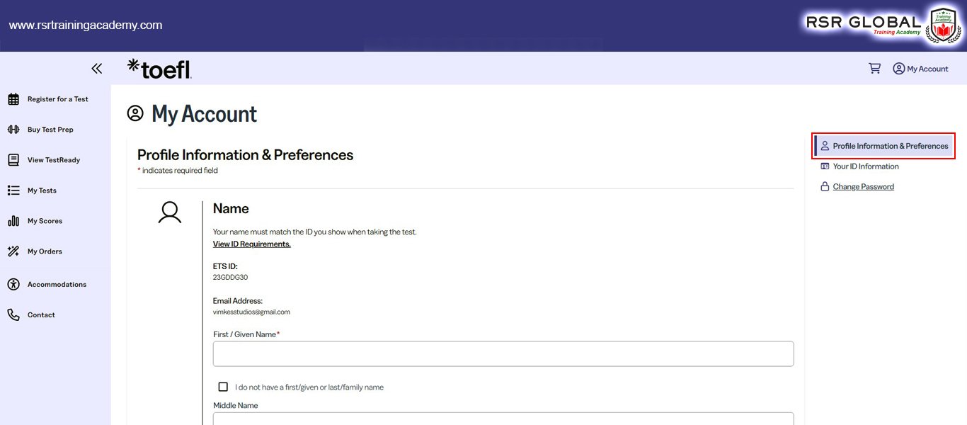 Profile Information